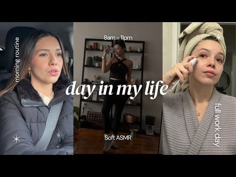 ASMR Day in My Life Vlog *voiceover*