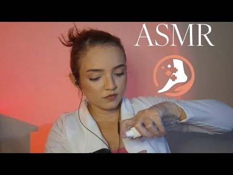 ASMR Roleplay cuidando dos seus pés