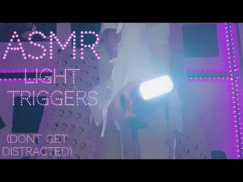 ASMR 🩷Light Triggers🩷 (soft spoken instructions)