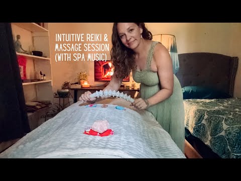 ASMR Reiki & Massage 💆🏼‍♀️ Intuitive Full Body Session | Reading, Cleansing & Healing Your Energy