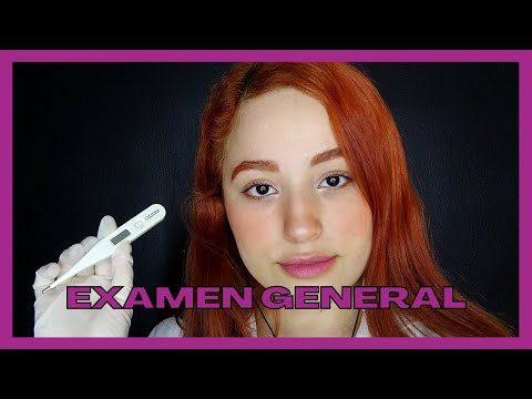 EXAMEN MÉDICO GENERAL | ROLEPLAY MÉDICO | ASMR Español