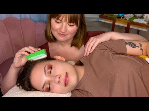 ASMR 20 Minute Scalp Massage | Sharp or Dull, Soft Spoken for Sleep, Real Person, Tingles, Hair Care