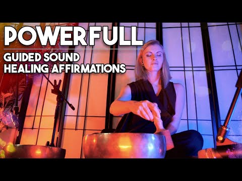 Guided Affirmations to Unlock Your Inner Power with a Deep Meditation Sound Bath