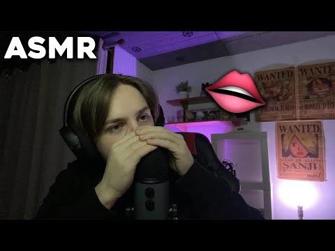 ASMR ~ Intense Mouth Sound + Hand Sound (100% relaxation) 👄