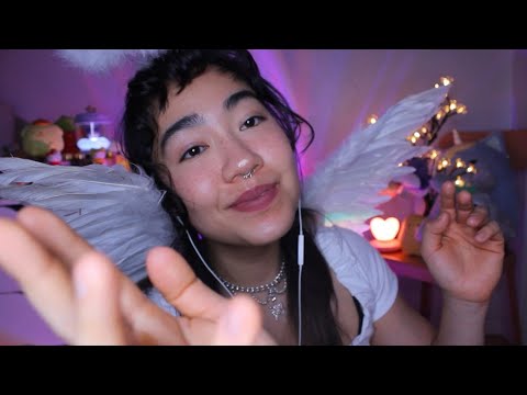 ASMR | Anjo da guarda REMOVE SUAS ENERGIAS NEGATIVAS e CUIDA DE VOCÊ