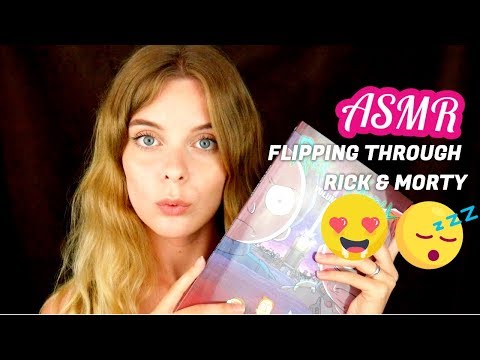 [ASMR] Flipping Through Rick & Morty