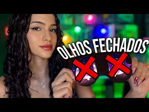 ASMR PARA "VER" COM OS OLHINHOS FECHADOS ᶻ 𝗓 𐰁