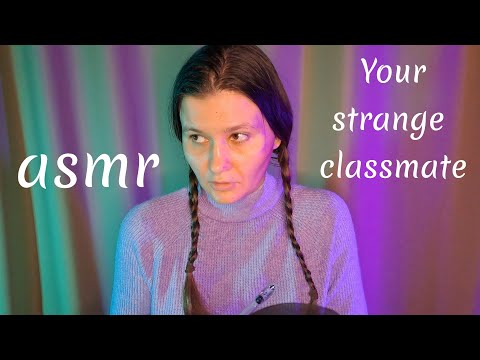 ASMR Strange Russian classmate stalkers you (soft voice, Russian accent)