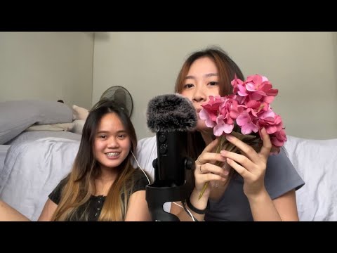 ASMR my friend tries to give me tingles