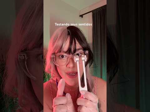 ASMR Teste Neurológico 🧠 #asmrbrasil #relax #asmr #dormirserapido #asmrroleplay