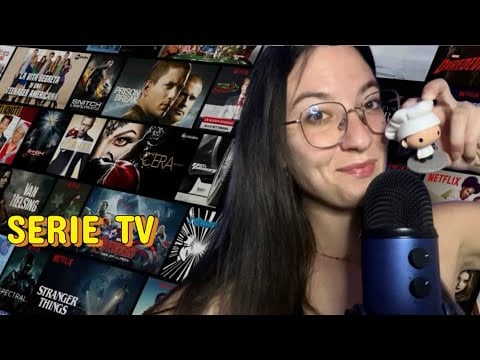 ASMR IL MIO PRIMO VIDEO TAG | SERIE TV & DOMANDE 📺