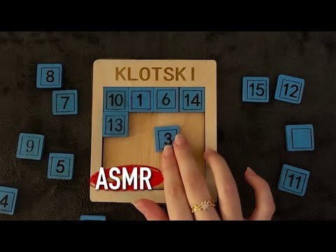 😴ASMR - The IMPOSSIBLE Wooden Puzzle and Clicky Whispers