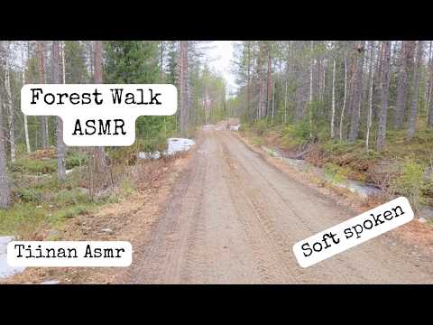 ASMR • Forest Walk for Relaxation - Soft spoken with accent