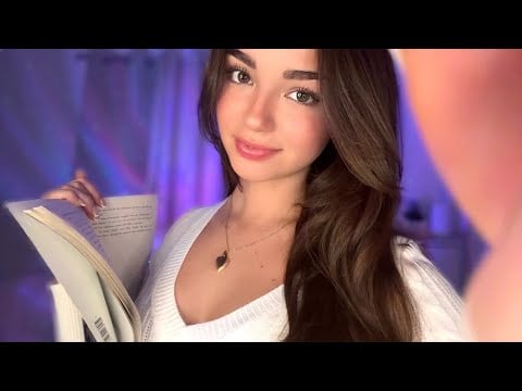 ASMR Reading You To Sleep 😴 (Whispered)