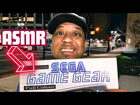 Street Hawker ASMR Roleplay Sells Sega Game Gear Vintage Gaming