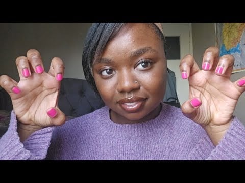 ASMR Scratching Your Itch Away Fast 💅🏾 (personal attention)