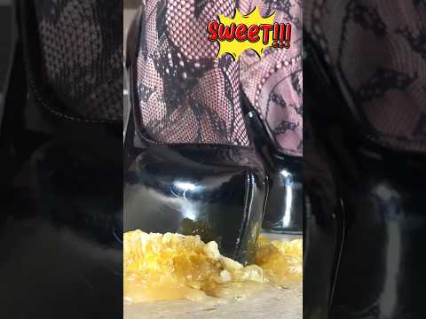 Spiders vs. Honeycomb! High Heels Crushing Food! Oddly Satisfying ASMR