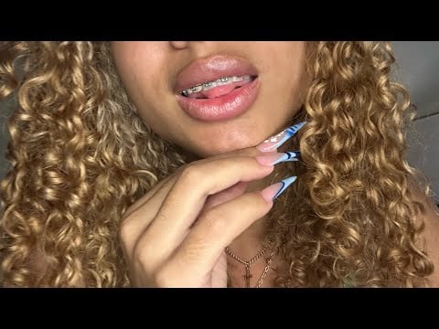 ASMR SPIT PAINTING 💤💤💙