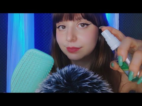 ASMR | Tia removendo caspa da sua cabeça de forma RÁPIDA