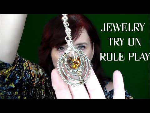 ASMR JEWELRY TRY ON RP SOFT SPOKEN