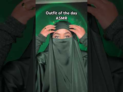 ASMR- Outfit of the day #asmrshorts #asmr #1minuteasmr