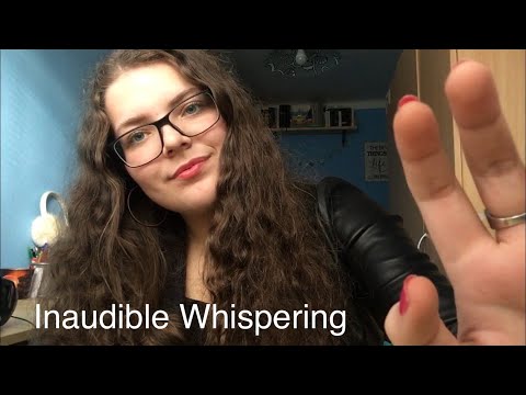 ASMR Inaudible Whispering & Face Touching