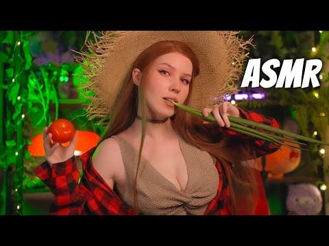 АСМР 🍅 УСТРОИЛАСЬ РАБОТАТЬ НА ФЕРМУ 🥬🍅 Farming & SUPERMARKET SIMULATOR ASMR