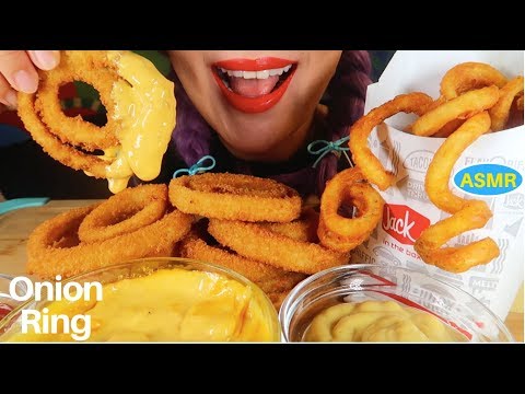 ASMR 어니언링, 꼬불꼬불 감자튀김 먹방| ONION RINGS+CURLY FRIES . EXTREME CRUNCHY EATING SOUND|CURIE. ASMR