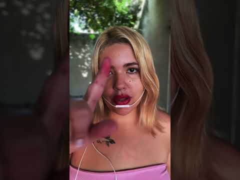 Asmr Emoji Challange👅👅💋🖌️ #relax #visualtingle #tingles #mouthwhisper #asmrsonsdeboca
