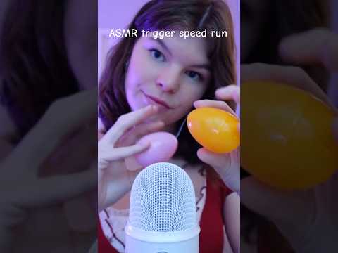 8 #asmr triggers in less than 60 seconds! 🎧
