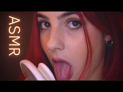 ASMR Gentle Ear Licking + Kisses 👅 (no talking)