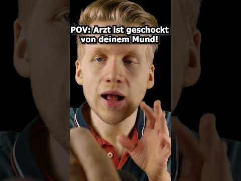 ASMR - POV: Arzt ist geschockt von deinem Mund! #shorts #asmr #roleplay #deutscheasmr