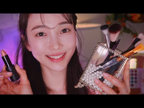 ASMR(Sub) 데이트 준비 도와줄게요 (메이크업 하는 소리, 후시녹음, 빠르고 정확하게!)