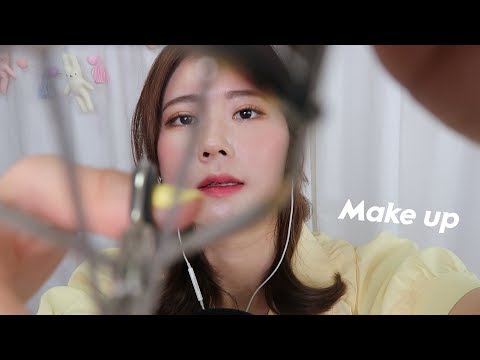 ASMR 말 많이 하는 메이크업샵 롤플레이/Make up artist Roleplay