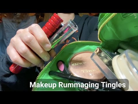 ASMR Makeup Rummaging ~No Talking~