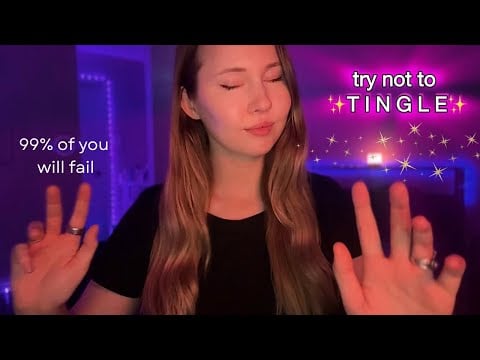 ASMR~Try NOT To Tingle Challenge✨(level: IMPOSSIBLE)😈