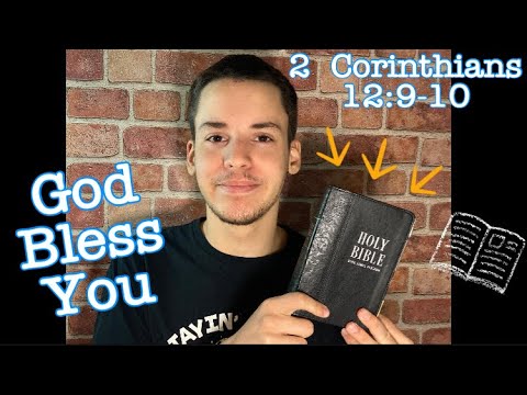 Bible Reading: “Strength In Weakness” 2 Corinthians 12:9-10 With Malachi 