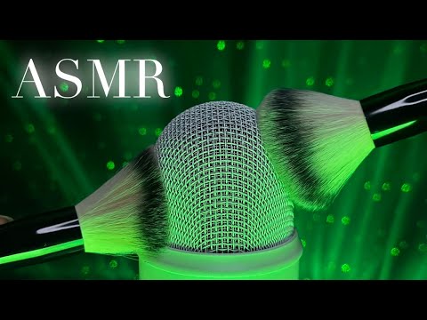 ASMR Mic Brushing At 100% Sensitivity | Foam And Fluffy Mic Cover, Bare Mic (no talking)