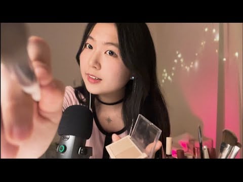 ASMR K-POP Idol Backstage Makeup RP (You are my idol!)