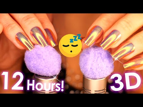 ASMR 3D Deep Brain BLISS for DEEP SLEEP & Relax 😴 4k (No Talking) 12 Hours!