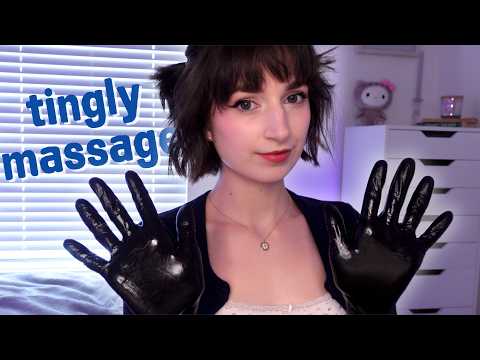 ASMR Massage With Gloves (you're made of bubble wrap) roleplay