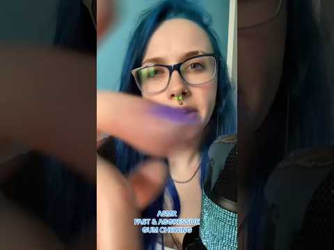 NOM NOM NOM #asmrchewinggum #asmr #shorts #gumchewing