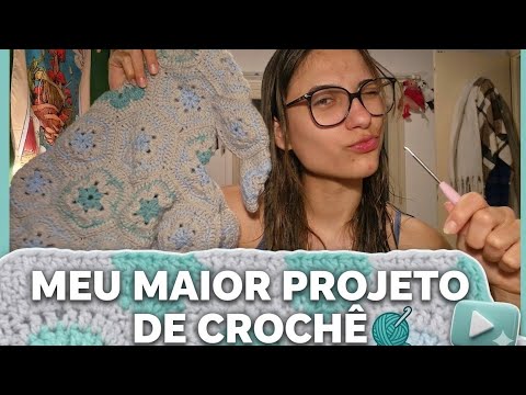 ASMR ELEFANTE DE CROCHÊ🧵✨️