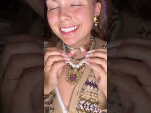 Jewelry sounds ASMR - intense tingles❤️‍🔥 #asmrjewelry #asmr #bestlifebybrooke #vintagejewelry