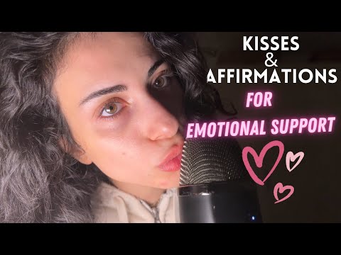 ASMR Kisses & Affirmations for Emotional Support 💞💗