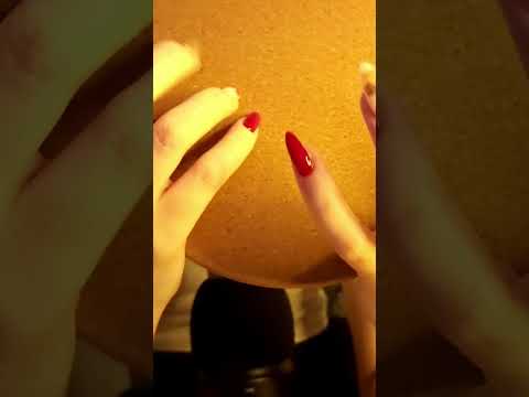 ASMR trigger words & tapping cork #asmr #asmrvideo #triggerwords #tapping
