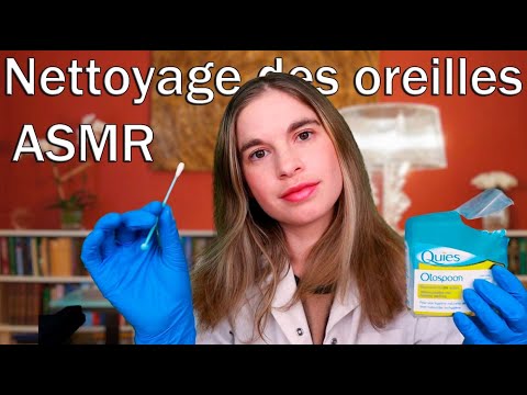 [ASMR] GRAND NETTOYAGE DES OREILLES avec mousse - Roleplay médecin ORL