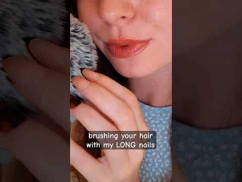 ASMR Let Me Brush Your Hair with My Fingers ☁️ #asmr