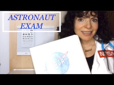 ASMR Roleplay NASA Doctor Exams You For Astronaut Program