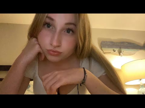 ASMR rambling + random triggers ☁️